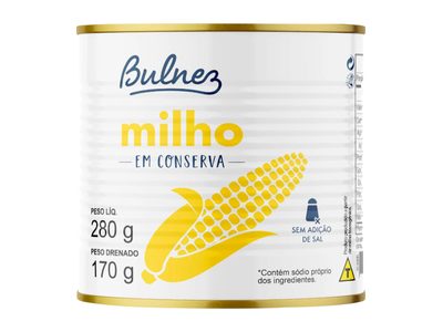 BULNEZ MILHO EM  CONSERVA LATA 280G