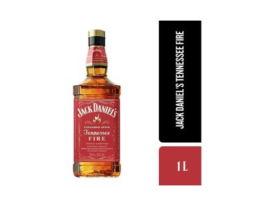 WHISKY JACK DANIEL'S TENNESSEE FIRE 1L IMPORTADO