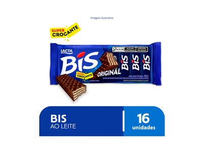 CHOCOLATE BIS AO LEITE 100,8G