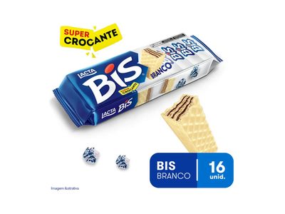 CHOCOLATE BIS BRANCO LAKA 100,8G