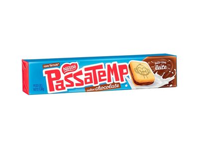 BISCOITO NESTLÉ PASSATEMPO DE CHOCOLATE 130 G PACOTE X 70