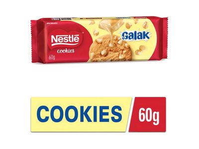 COOKIE GALAK NESTLÉ COM GOTAS DE CHOCOLATE BRANCO 60G