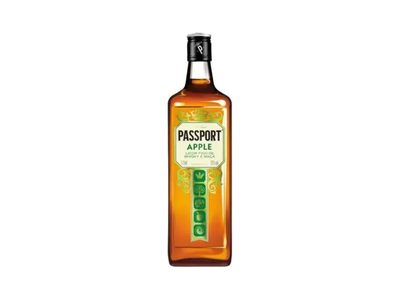 LICOR FINO DE WHISKY MAÇÃ PASSPORT GARRAFA 670ML