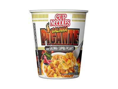 MACARRÃO INSTANTÂNEO GALINHA CAIPIRA PICANTE CUP NOODLES COPO 68G