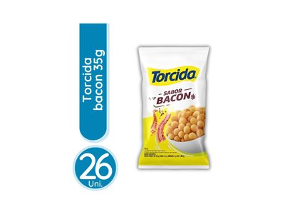 BISCOITO PEPSICO TORCIDA 35G BACON