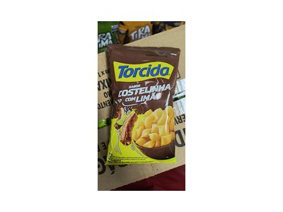 BISCOITO TORCIDA 35G COSTELINHA COM LIMÃO - 1 CX / 26 UNI