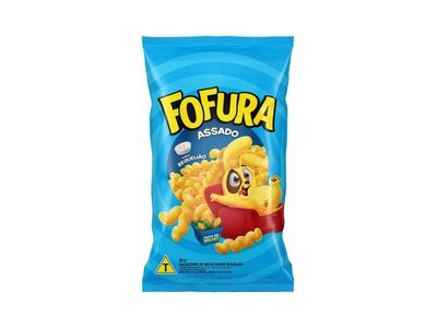 FOFURA SALGADINHO SABOR REQUEIJÃO 60G ASSADO FEITO DE MILHO