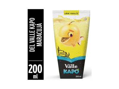 SUCO KAPO SABOR MARACUJÁ DEL VALLE 200ML