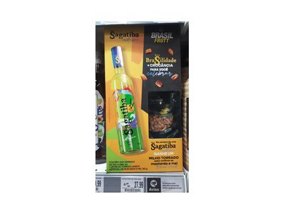 CACHAÇA PURA CRISTALINA 700ML SAGATIBA