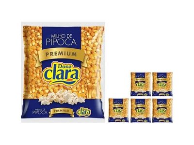 PIPOCA PREMIUM DONA CLARA PACOTE 400G UNIDADES