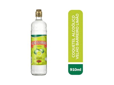 COQUETEL ALCOÓLICO LIMÃO VELHO BARREIRO GARRAFA 910ML