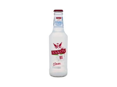 COQUETEL ALCOÓLICO GASEIFICADO LIMÃO ASKOV REMIX ICE GARRAFA 275ML
