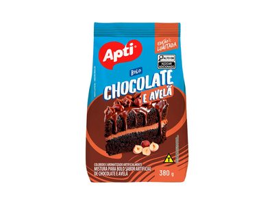 MISTURA PARA PREPARO DE BOLO APTI - CHOCOLATE E AVELÃ