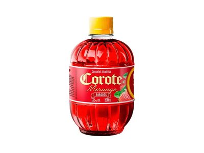 COROTE SABOR MORANGO COQUETEL VODKA 500ML ORIGINAL